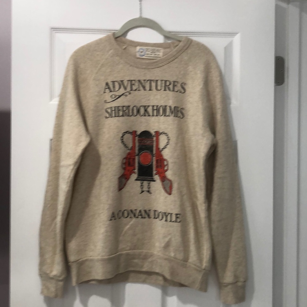 Out if Print Sherlock Holmes Sweater
